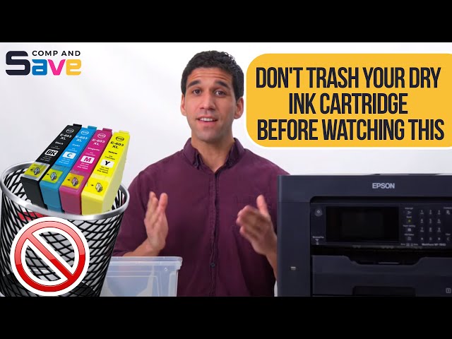 How to Clean Printer Heads and Fix Dry Ink Cartridges