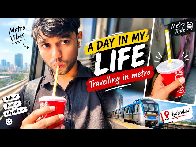 Hyderabad Metro Commute 🚇 | Madhapur to Old City Reality | @Jkvlogs035