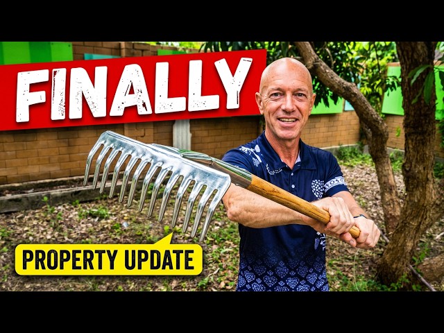 Ep.11 - I FINALLY Bought a Rake.. - Cheap Rental House Transformation