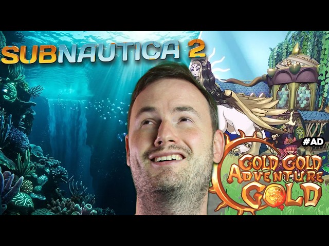Checking out SUBNAUTICA 2 & Gold Gold Adventure Gold!! #ad!