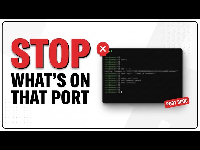 How to Stop Any Process Using a Port (Terminal Guide)