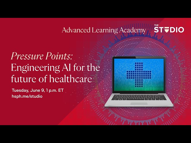 Pressure Points: Engineering AI for the future of healthcare