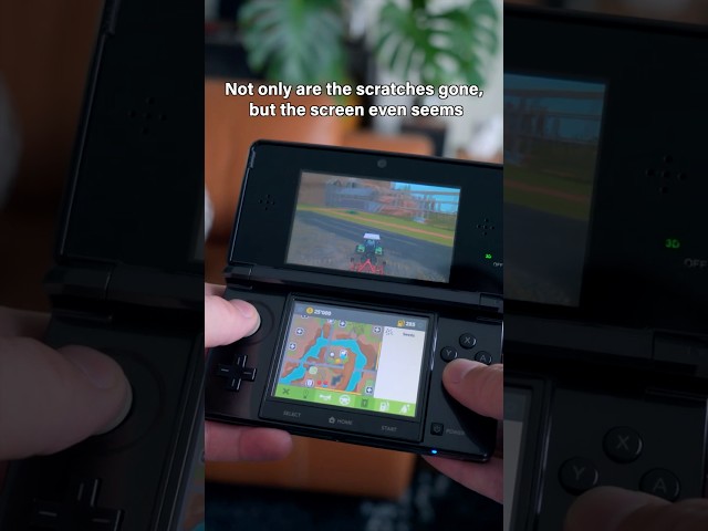 3DS (OG) Screen Lens Fix – SO EASY!