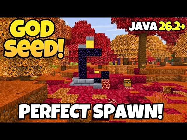 🔥[GOD SEED] BEST SEED for MINECRAFT JAVA Edition (26.3)