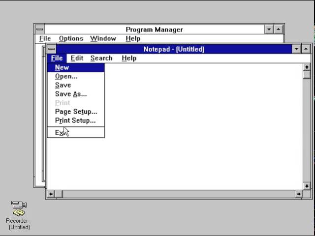 Windows 3.1 Macro Recorder - A Blast From The Past!