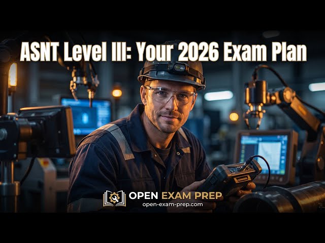 ASNT NDT Level III Exam Guide 2026: The Complete Basic + Method Plan