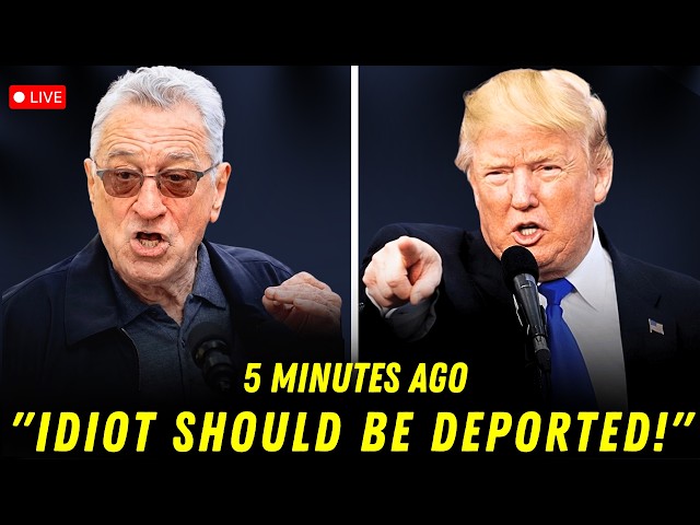 Trump Threatened To Deport Robert De Niro After He Exposed Him On Live TV