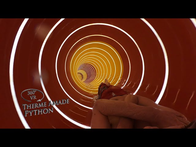 Therme Amade Python (Funnel Slide) 360° VR POV Onride
