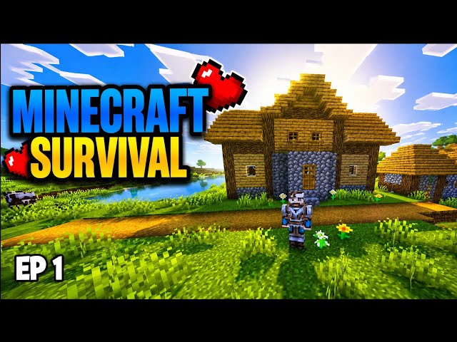 I Started My Minecraft Bedrock Survival Series! | Episode 1