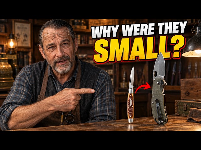 Modern EDC Is Re-Inventing the Old Pocket Knife — But It Forgot Why They Were Small