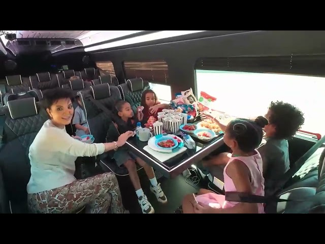 Kris Jenner took a trip to  to Underwood Farms with her grandchildren