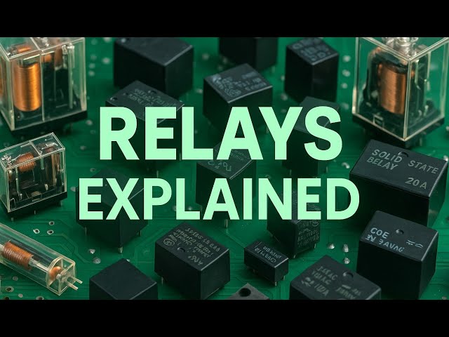 Electronic Relays Explained | Simple Electronics