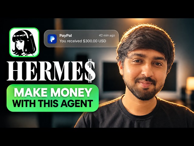 I Built an AI Agent Using HERMES That Made Me $300 #aiagents  #hermes