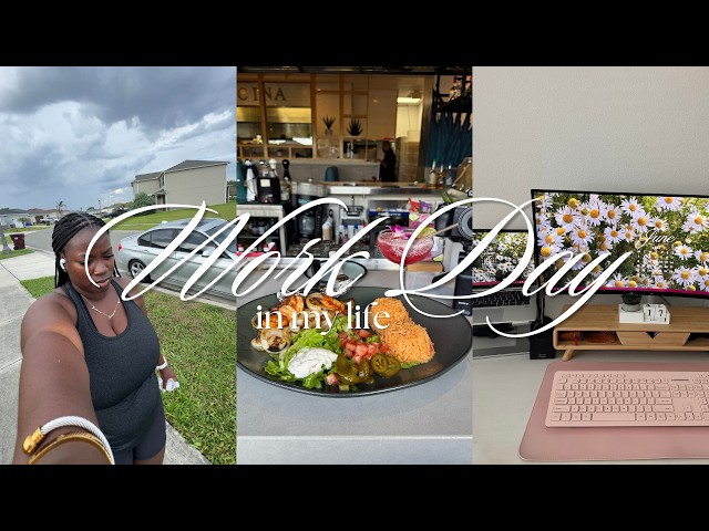realistic 9-5 work day in my life ☀️getting back into routine, lunch date & kids summer bucketlist