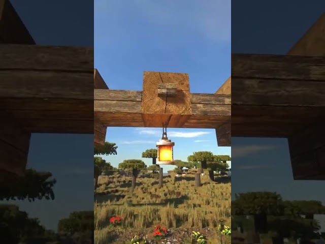 Minecraft Swing Design #minecraft #minecraftshorts #minecraftbuilding #minecraftbuild #fyp #fypシ