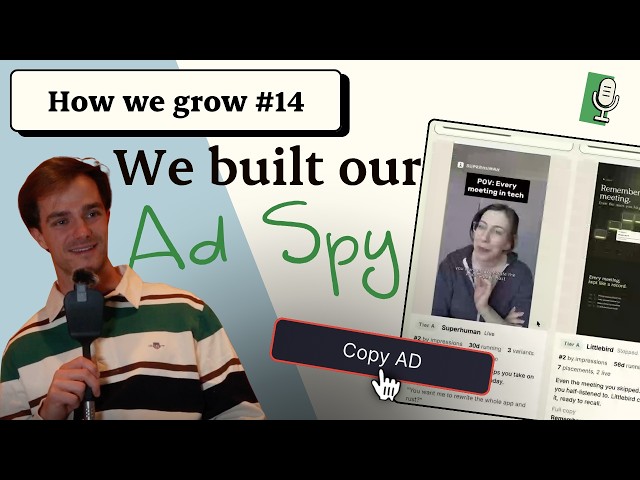 How We Grow #014 — How we built a rival ad board with Claude