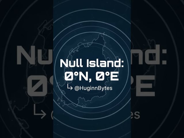 The Fake Island in Every Database 📍🌊  #computerscience #database