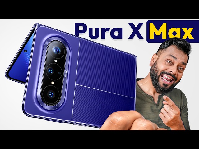 Huawei Pura X Max Unboxing & First Look ⚡ Samsung & Apple, Copy This!