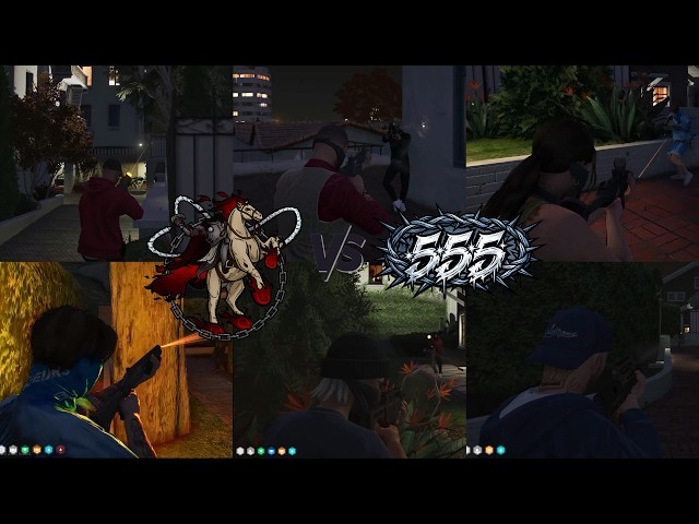 555 PUSH DULLAHANS at Gentry Manor After They Pulled up to 555 Block | MULTIPOV | NOPIXEL 4.0 GTA RP