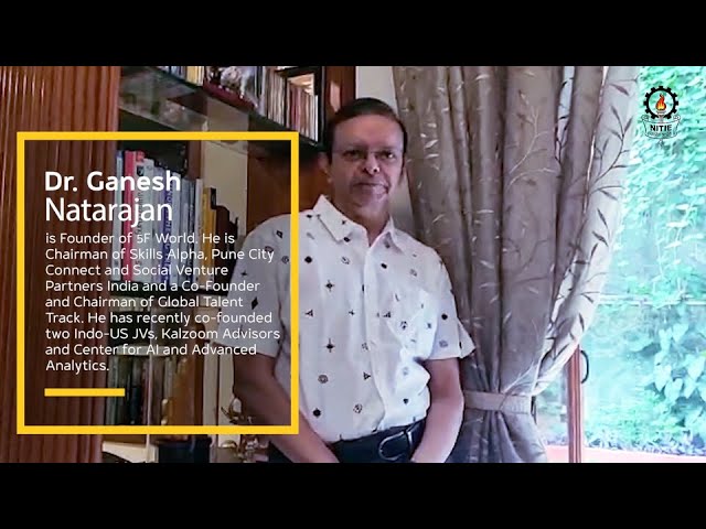 NITIE Alum Talks | Dr  Ganesh Natarajan | PGDIE 09