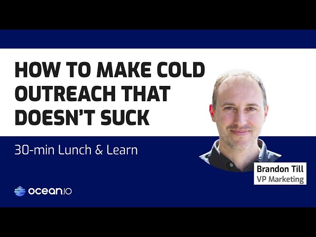 Prospecting Day: How to make cold outreach that doesn't suck