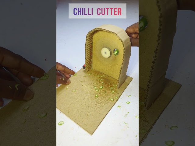 chilli cutting machine diy project #dcmotor #youtubeshorts #project #chilimachine #shorts