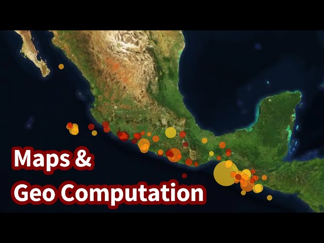 Easy generation of maps & precise computations in geography
