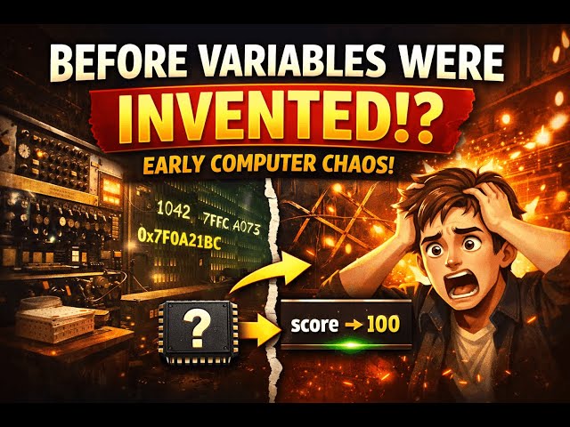 Why Variables Even Exist — The Story Nobody Tells