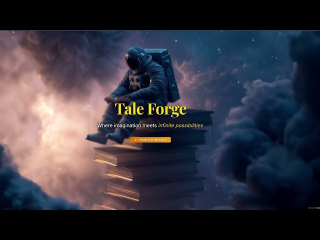Tale-forge: Week 4 Update - Admin Panel, AI Models & UX Improvements