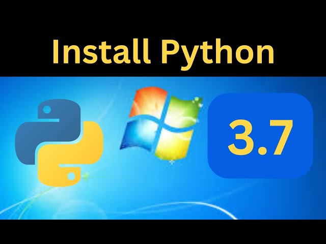 How to Install Python 3.7.3 on Windows 7 ( 32/64 bit )