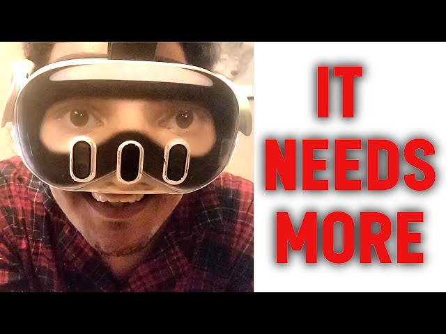 Apple Vision Pro Is Not Innovative Enough (Spatial Video Support)