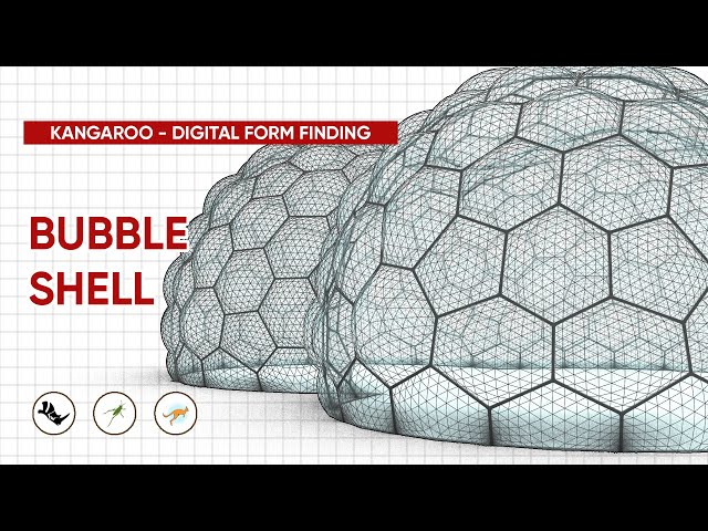 Bubble Shell | Rhino Grasshopper Kangaroo Tutorial