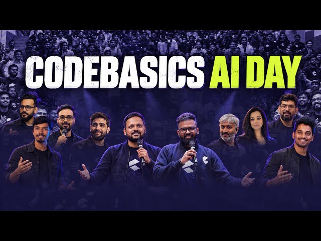 Codebasics AI Day | Live from Hyderabad