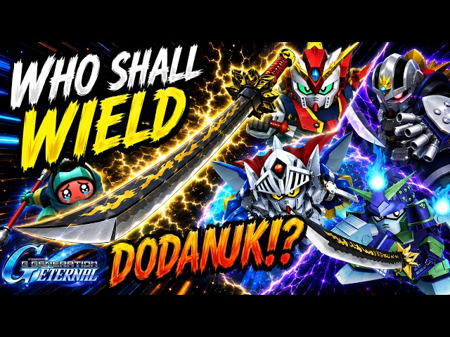 BEST SD UNITS TO WIELD DODANUKI SD Gundam G Generation Eternal