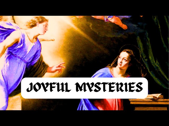 Fast Rosary TODAY with Sacred Art - Joyful Mysteries (Mon. & Sat.) Catholic Prayers and Meditations