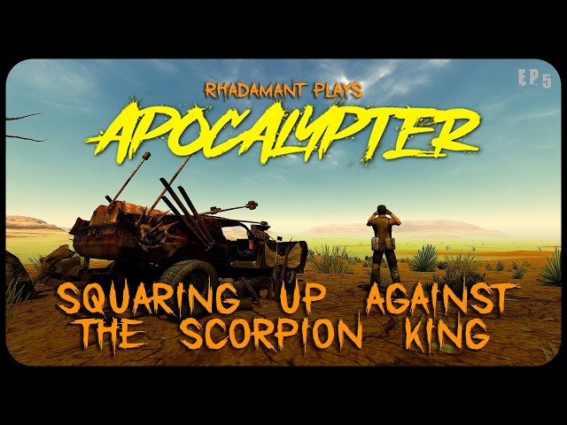 Squaring Up Against the Scorpion King in Apocalypter - Post-Apo Survival Car Builder // EP5