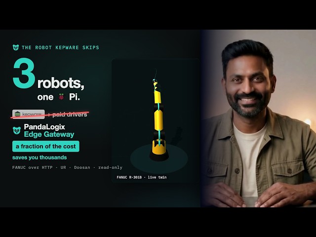 Read a FANUC robot on a Raspberry Pi — over the web server it already runs