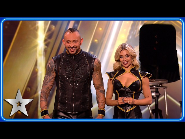 Alfredo & Coral turn up the heat with BLINDFOLDED AXE-THROWING! | Semi-Finals | BGT 2026