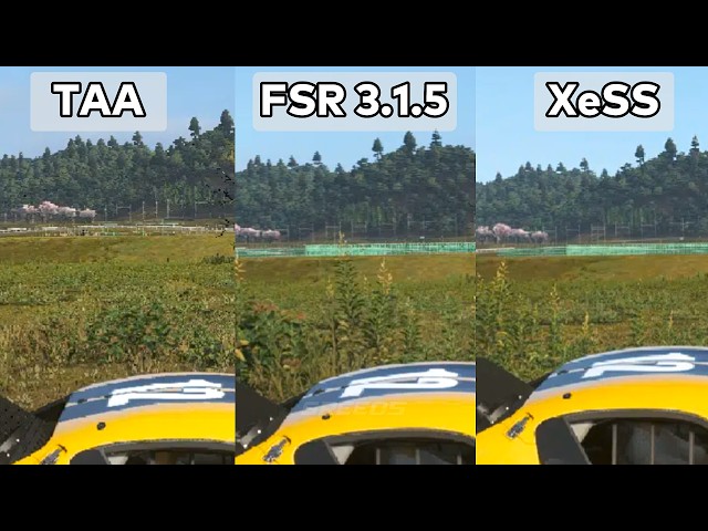 Forza Horizon  6 - TAA vs FSR  Vs XeSS