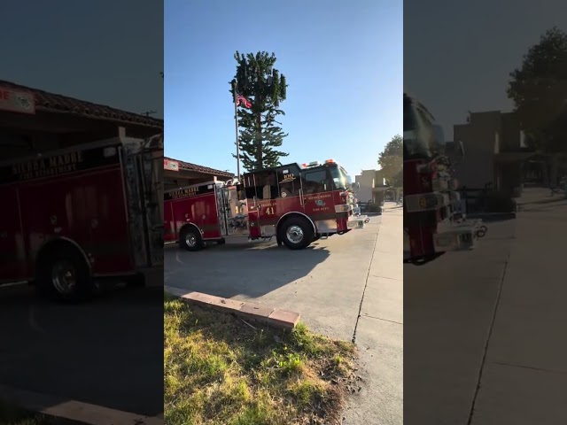 SMFD E41 Responding Code 3