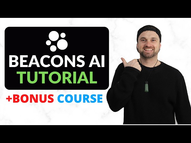 Beacons AI Tutorial ✅ FASTEST Way to Setup Beacons AI