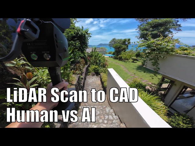 LiDAR Scan to CAD/BIM – Human vs AI