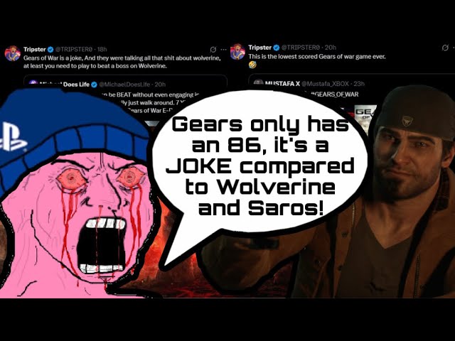 PS5 Fanboy Has A MENTAL BREAKDOWN Over Gears Of War E-Day