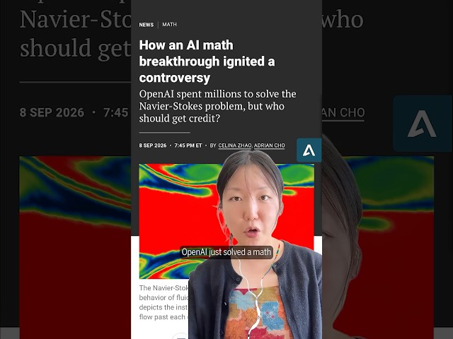 How an AI math breakthrough ignited a controversy