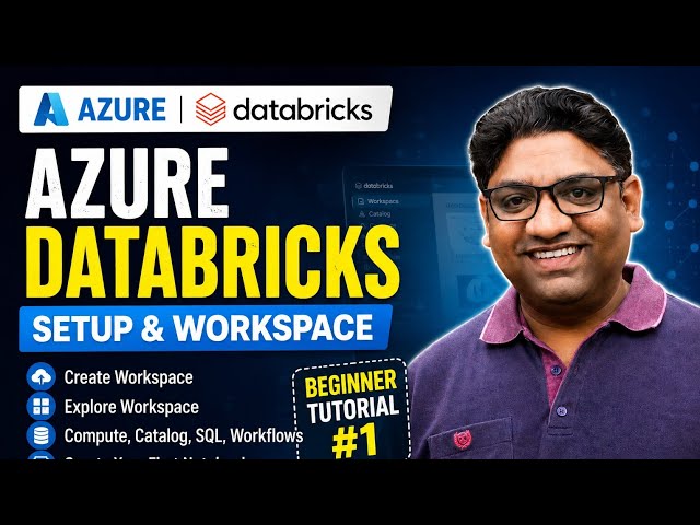 Azure Databricks Setup & Workspace | Beginner Tutorial #1 | Zero to Job-Ready