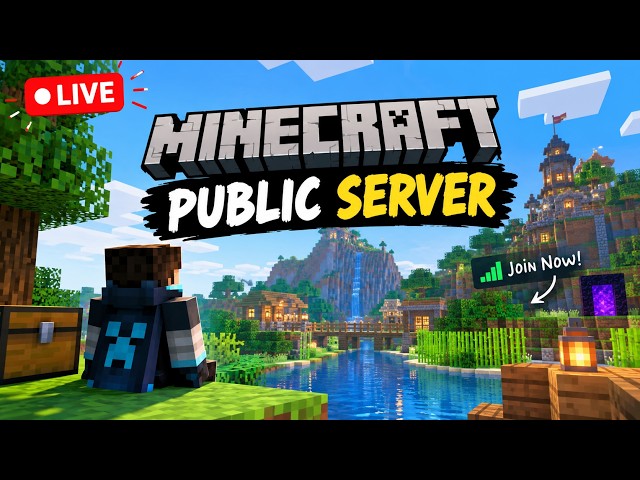 🔴 Minecraft LIVE | New World, New Adventure! 🔥 #Minecraft #MinecraftLive #Gaming #minecraftsurvival