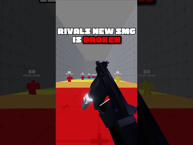 rivals NEW SMG is BROKEN  #rivals #roblox #robloxedit #gaming #robloxrivals #robloxrivalsedit