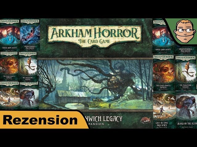 Arkham Horror Card Game - The Dunwich Legacy (Expansion) - Review with Hunter