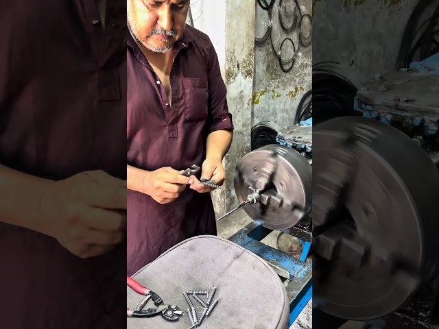 Extension Spring Craftsmanship 🔥⚙️ | Perfect Spring Making #viral