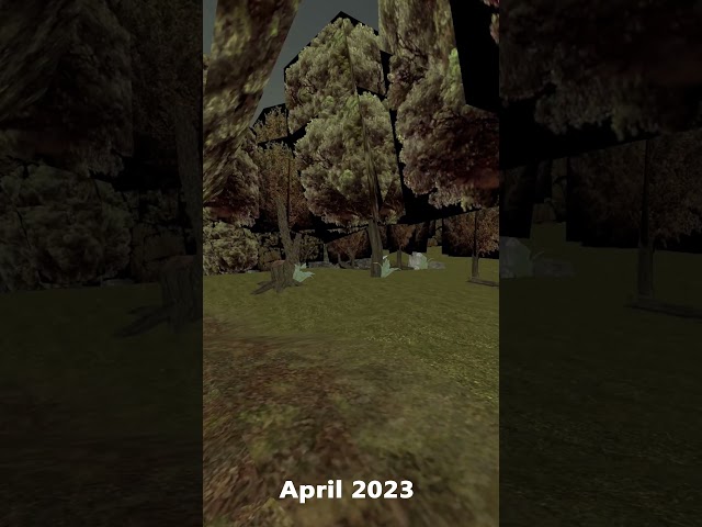 The Gothic VR project #071: Graphics evolution - Vegetation
